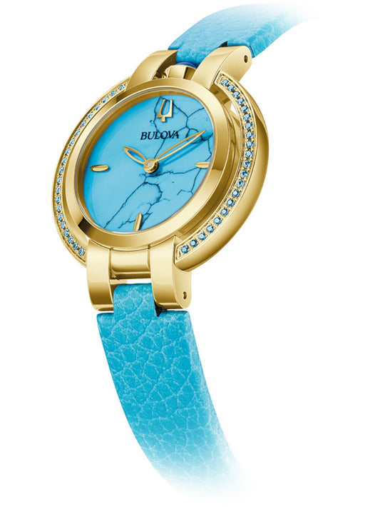 BULOVA Damen Quarzuhr mit Datum 38 mm 97R104 – Produktansicht