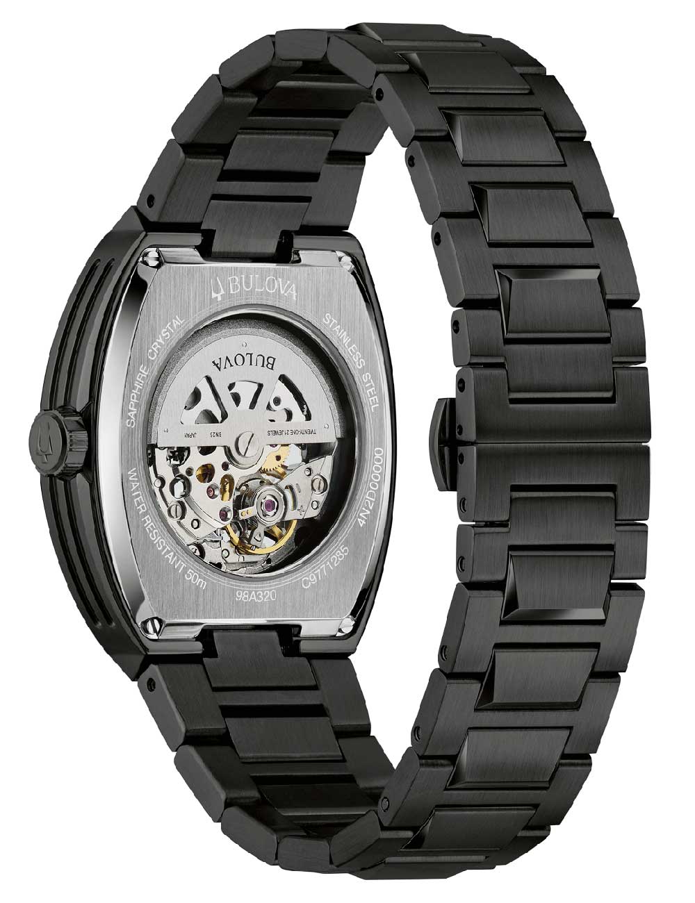 BULOVA 98A320 Analoguhr Armbanduhr 38 mm ansicht-2