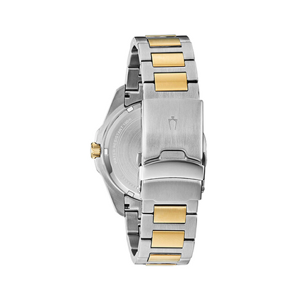 BULOVA 98B334 Date Armbanduhr 43 mm Gold ansicht-2