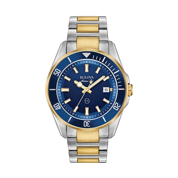 BULOVA 98B334 Date Armbanduhr 43 mm Gold ansicht-3