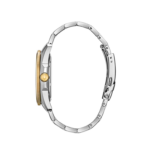 BULOVA 98B334 Date Armbanduhr 43 mm Gold
