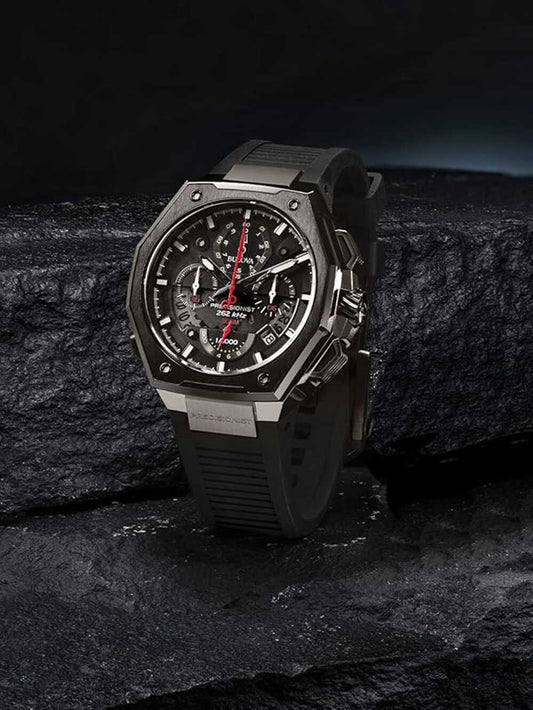 BULOVA Herren Chronograph Armbanduhr 38 mm 98B358 – Produktansicht