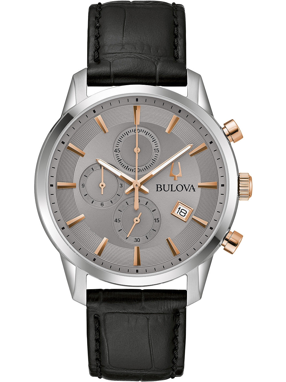 BULOVA 98B409 Chronograph Armbanduhr 41 mm ansicht-3