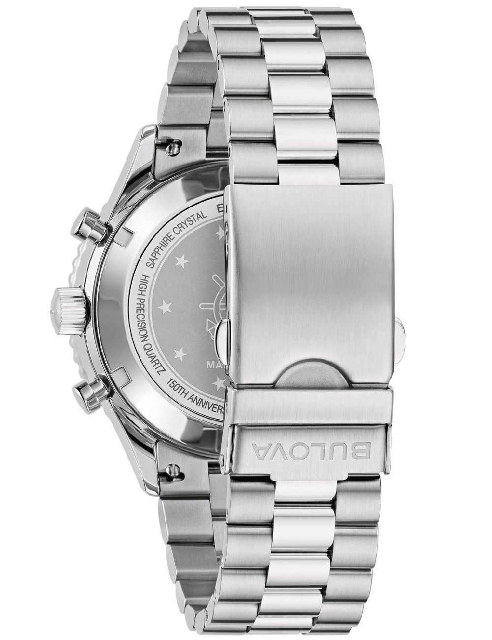 BULOVA 98B451 Chronograph Armbanduhr 20 mm ansicht-2