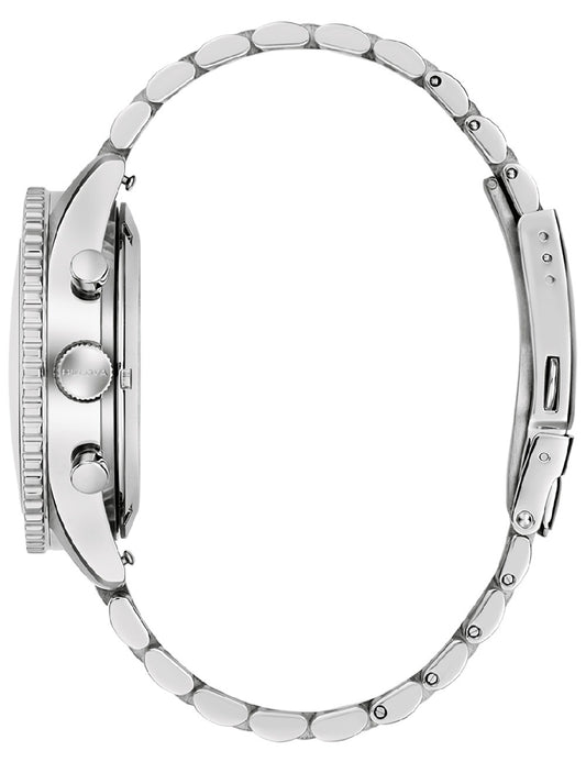 BULOVA Herren Chronograph Armbanduhr aus Kunststoff 20 mm 98B451 – Produktansicht