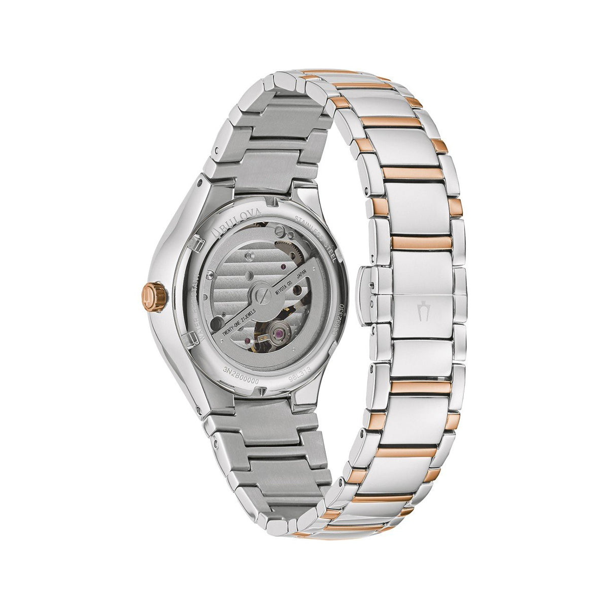BULOVA 98L313 Analoguhr Armbanduhr 20 mm ansicht-2
