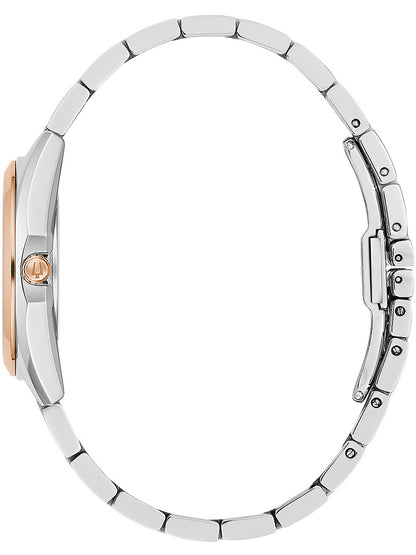 BULOVA 98P207 Analoguhr Armbanduhr 20 mm