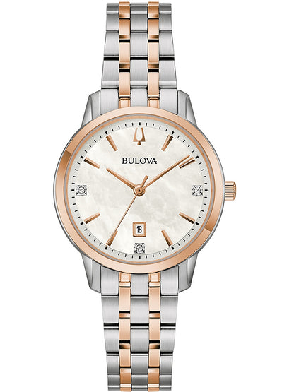 BULOVA 98P213 Analoguhr Armbanduhr 38 mm ansicht-3