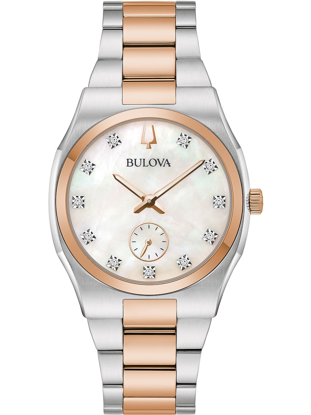 BULOVA 98P221 Analoguhr Armbanduhr 38 mm ansicht-2