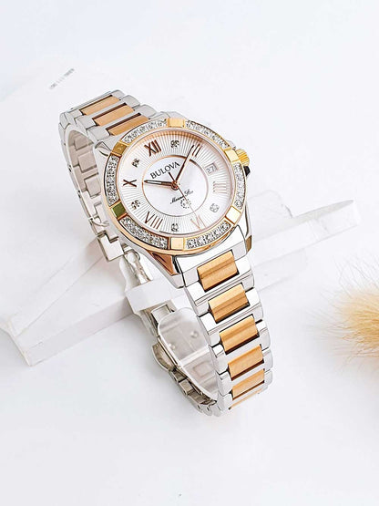 BULOVA 98R234 Analoguhr Armbanduhr 38 mm ansicht-2