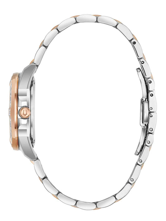 BULOVA Damen Quarzuhr mit Datum 38 mm 98R234 – Produktansicht
