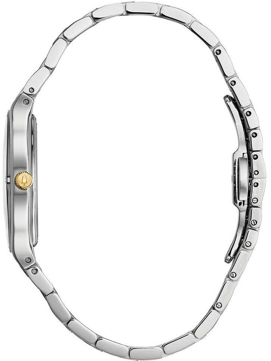 BULOVA Damen Quarzuhr mit Datum 38 mm 98R273 – Produktansicht