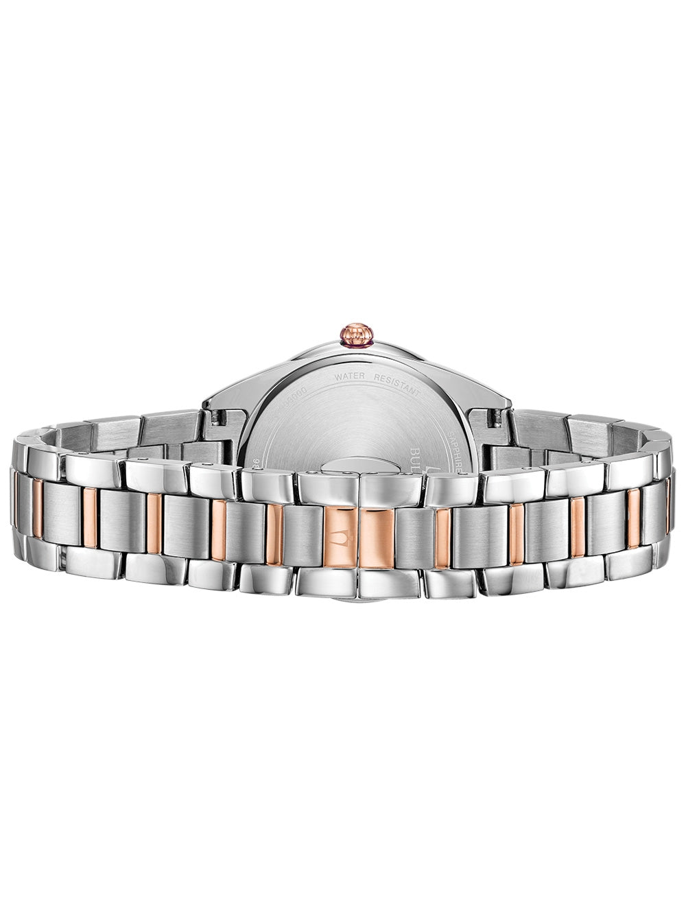 BULOVA SS BICOLOR RG CLASSIC SUTTON DIAMOND LADY 98P183 Chronograph Armbanduhr 38 mm ansicht-2