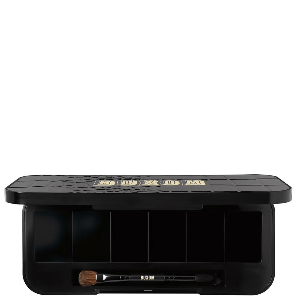 Buxom Buxom, Buxom, Leere Lidschattenpalette, Schwarz, Mit 6 Steckplätzen Regular