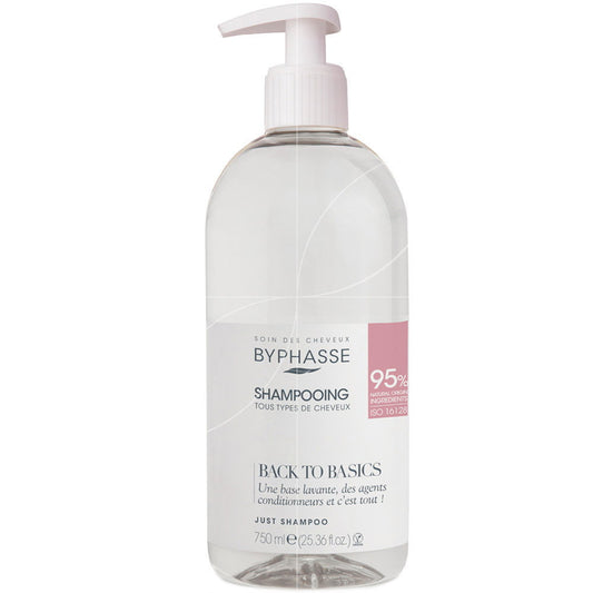 Byphasse Byphasse, Back To Basics, Haarshampoo, Sanfte Reinigung, 750 ml *Tester