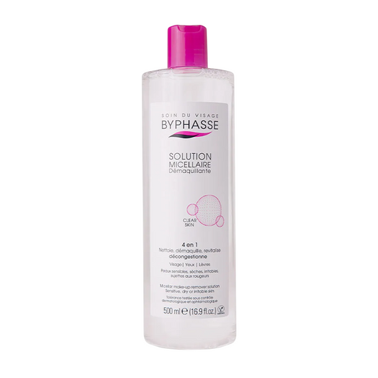 Byphasse Byphasse, Byphasse, Make-up-Entfernung, Mizellenwasser, Für alle Hauttypen, 500 ml Regular
