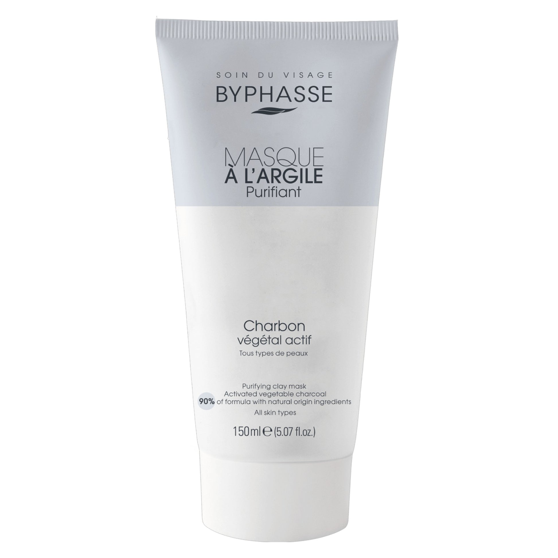 Byphasse Byphasse, Byphasse, Holzkohle, Reinigung, Tonerde-Maske, 150 ml Regular