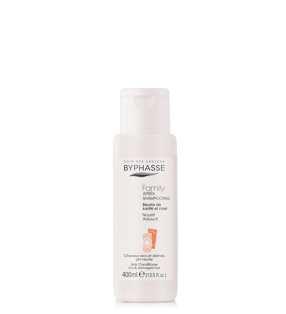 Byphasse Byphasse, Family, Honig und Butter, Haarspülung, Nährstoffarm, 400 ml *Tester