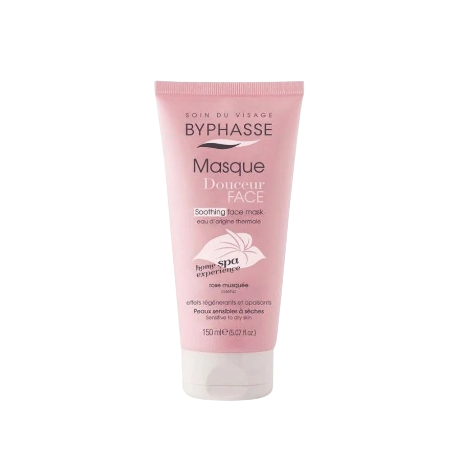 Byphasse Byphasse, Home Spa, Thermalwasser, Beruhigend, Crememaske, Für das Gesicht, 150 ml *Tester