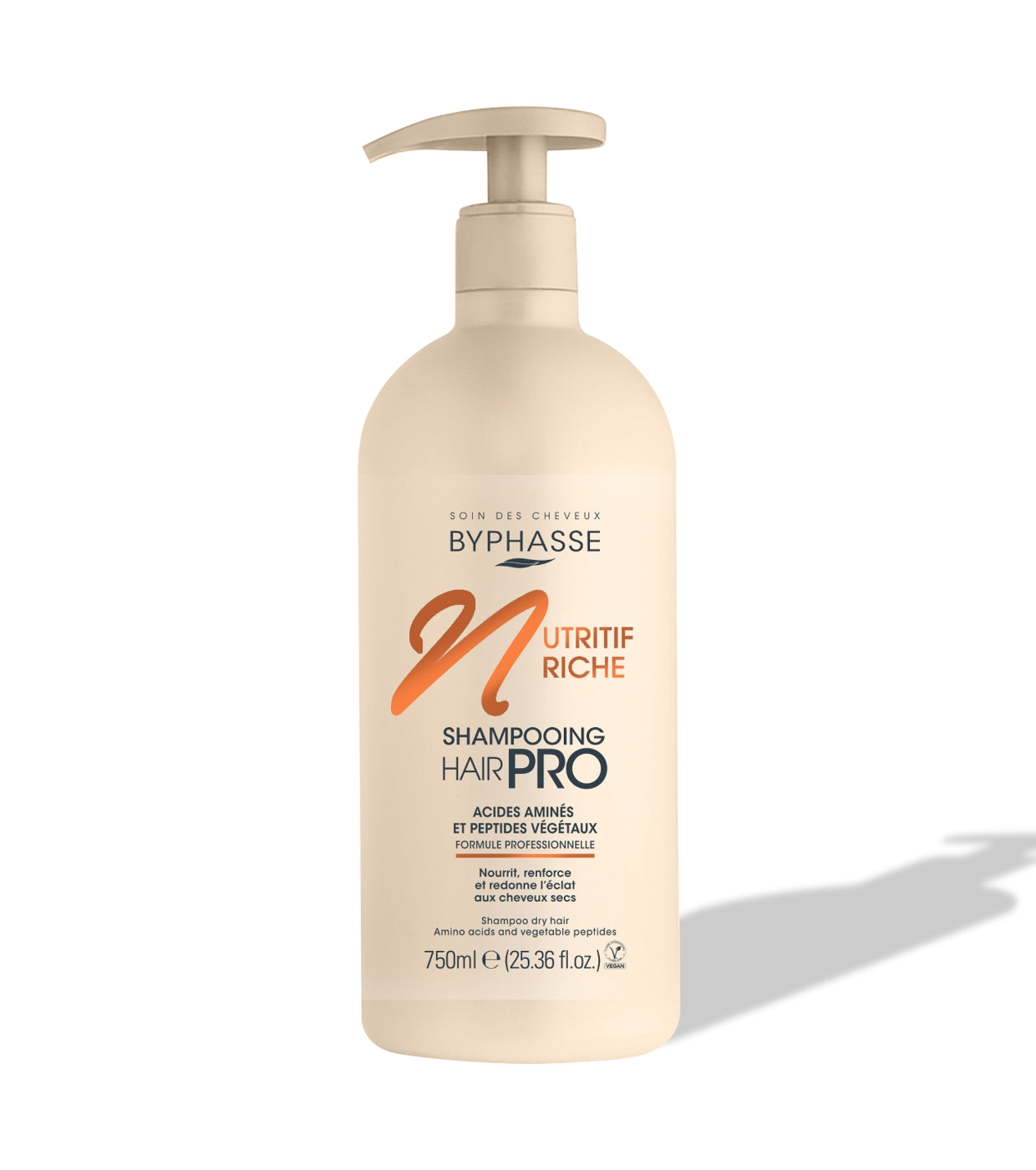 Byphasse Byphasse, Pro Nutritive Rich, Haarshampoo, Nahrhaft, 750 ml Regular