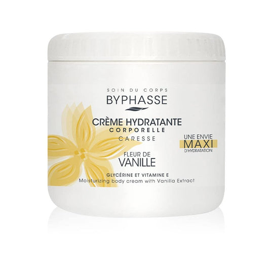 Byphasse Byphasse, Vanilla Flower, Feuchtigkeitsspendend, Körpercreme, 500 ml Regular