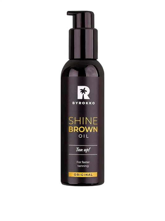 Byrokko Bräunungsöl Byrokko, Shine Brown, Hydrating & Tanning, Tanning Oil, 150 ml Regular