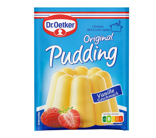 Dr. Oetker Original Vanille Geschmack Pudding 3er