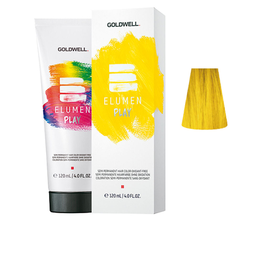 ELUMEN PLAY semi permanent hair color oxidant-free #yellow 120 ml