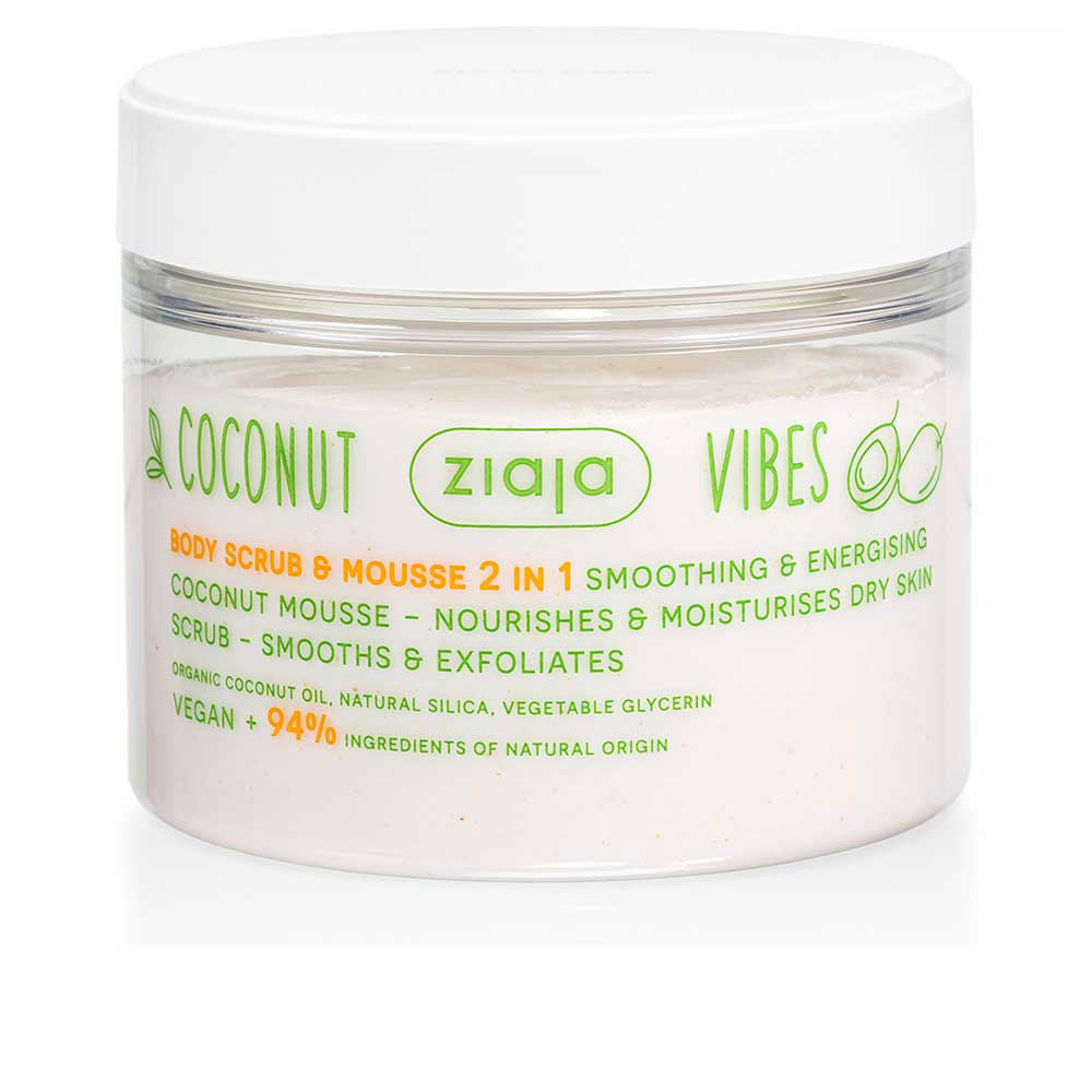 COCONUT &amp; ORANGE VIBES body scrub and mousse 2 in 1 270 ml