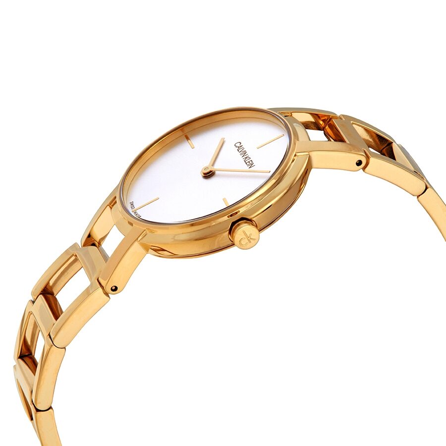 Calvin Klein CHEERS K8N23546 Only Time Armbanduhr 32 mm Gold ansicht-3