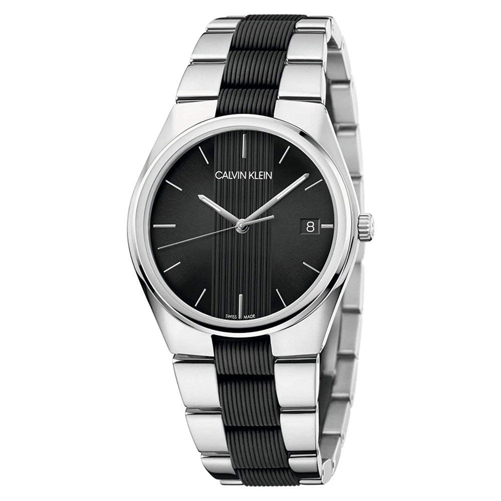 Calvin Klein CONTRAST K9E211B1 Date Armbanduhr 40 mm ansicht-2