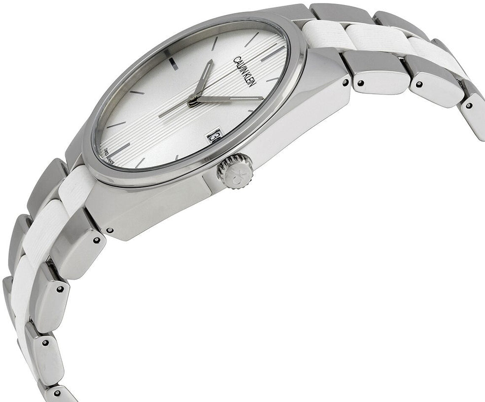 Calvin Klein CONTRAST K9E211K6 Date Armbanduhr 40 mm ansicht-2