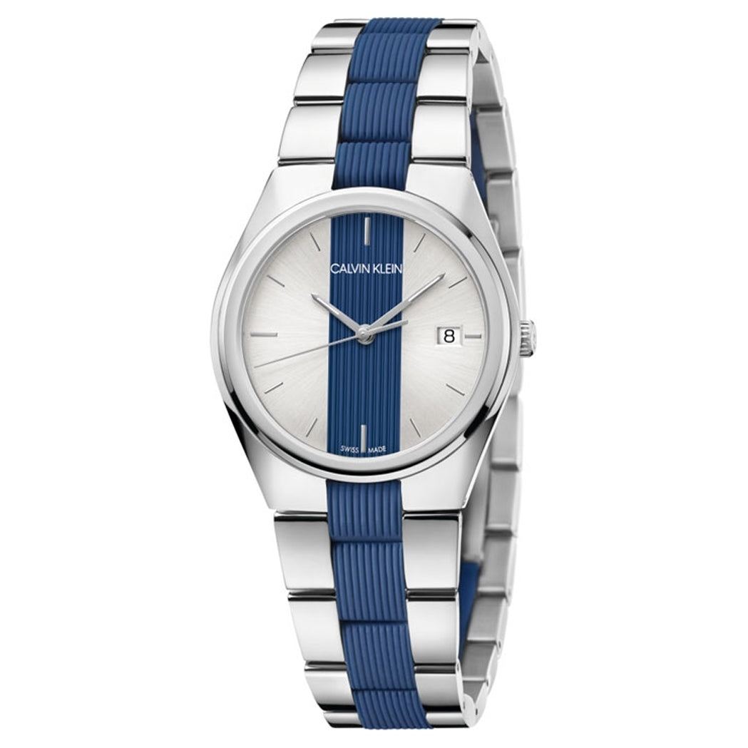 Calvin Klein CONTRAST K9E231VX Date Armbanduhr 34 mm ansicht-2