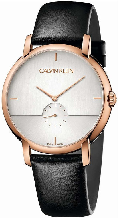 Calvin Klein ESTABILISHED K9H2X6C6 Only Time Armbanduhr 43 mm Gold ansicht-2