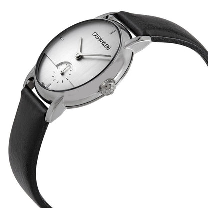 Calvin Klein ESTABILISHED K9H2Y1C6 Only Time Armbanduhr 32 mm Gold ansicht-2
