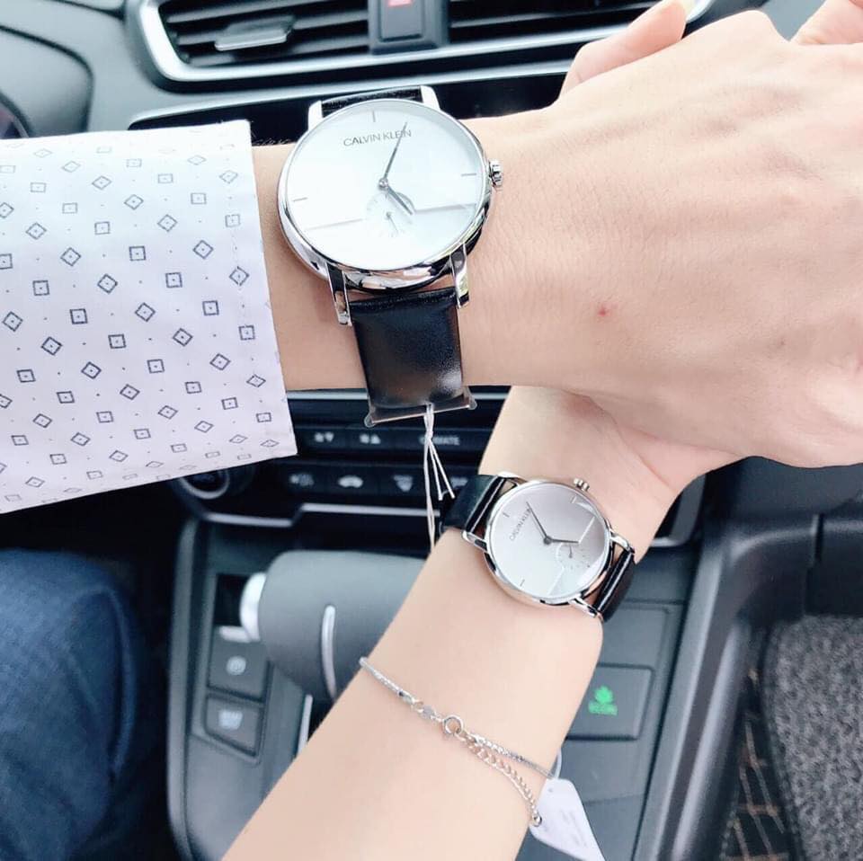 Calvin Klein ESTABILISHED K9H2Y1C6 Only Time Armbanduhr 32 mm Gold ansicht-3