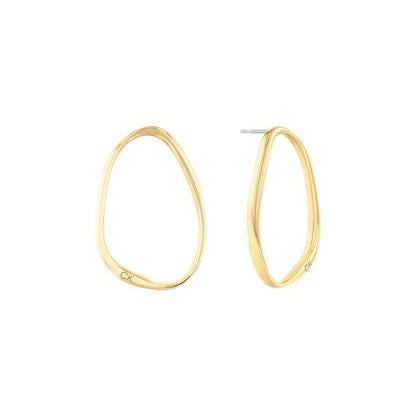 CALVIN KLEIN JEWELS SCULPTURAL 35000451 Schmuck Gold Edelstahl