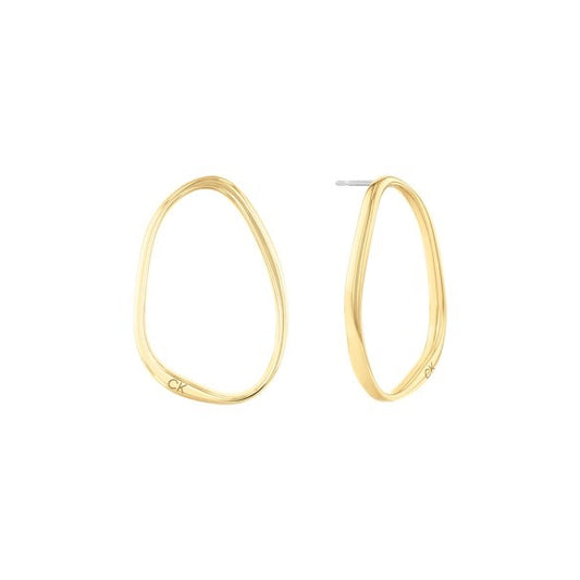 CALVIN KLEIN JEWELS SCULPTURAL 35000451 Schmuck Gold Edelstahl