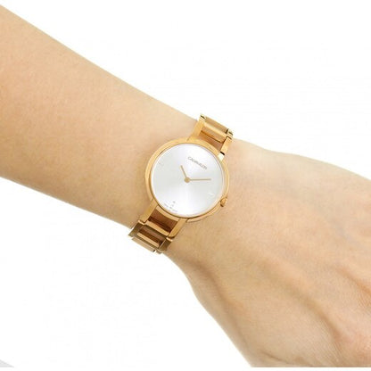 Calvin Klein K8N2364W Analoguhr Armbanduhr 30 mm ansicht-3