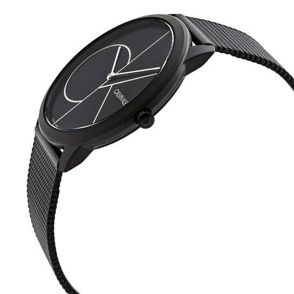 Calvin Klein MINIMAL K3M5T451 Only Time Armbanduhr 43 mm Schwarz ansicht-2
