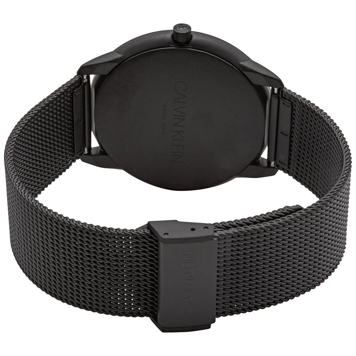 Calvin Klein MINIMAL K3M5T451 Only Time Armbanduhr 43 mm Schwarz ansicht-3