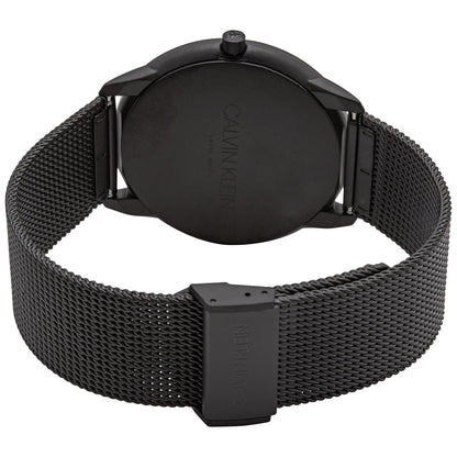 Calvin Klein MINIMAL K3M5T451 Only Time Armbanduhr 43 mm Schwarz ansicht-3