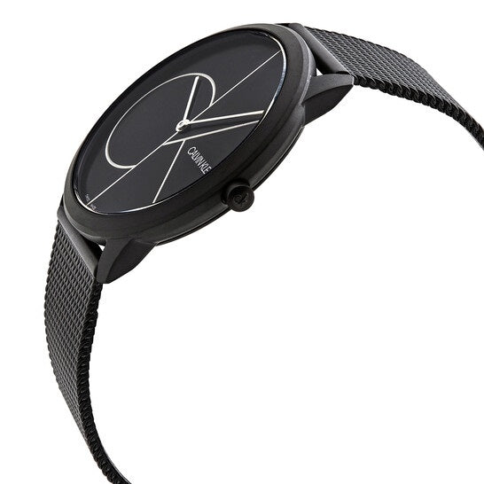 Calvin Klein MINIMAL K3M5T451 Only Time Armbanduhr 43 mm Schwarz