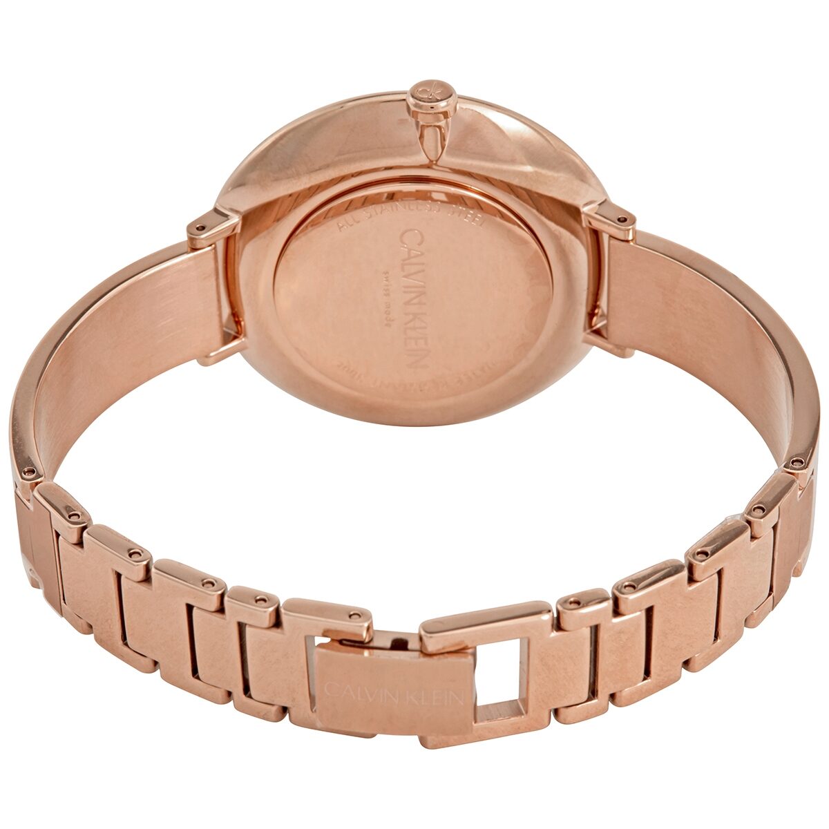 Calvin Klein RISE K7A23646 Only Time Armbanduhr 38 mm Gold ansicht-3