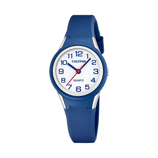 CALYPSO Mod. K5834/3 Analoge Unisex-Armbanduhr mit schwarzem Zifferblatt – Produktansicht