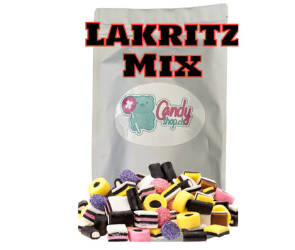 Candyshop.ch Lakritz Mix Sweet Bag 1 kg Fruchtgummi-Mix – Detailansicht