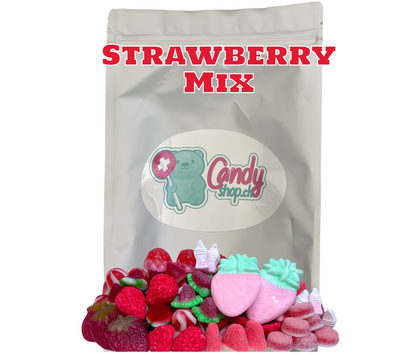 Candyshop.ch Strawberry Mix Sweet Bag Fruchtgummi 1 kg – Detailansicht
