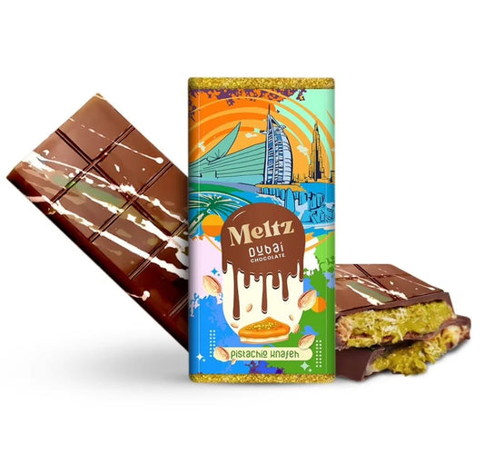 Meltz Original Dubai Schokolade - Pistazien knafeh - Made in Dubai 145g - Candyshop.ch