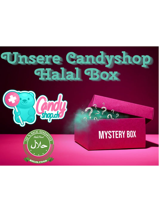 Candyshop HALAL Monats Überraschungsbox inkl. Versand - Candyshop.ch