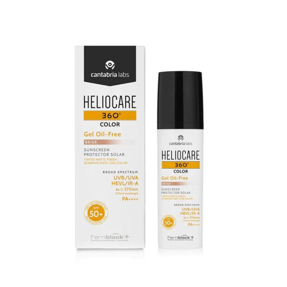 Cantabria Labs Cantabria Labs, Heliocare 360º Color, Matt, Getönte Feuchtigkeitscreme, Beige, SPF50+, 50 ml Regular